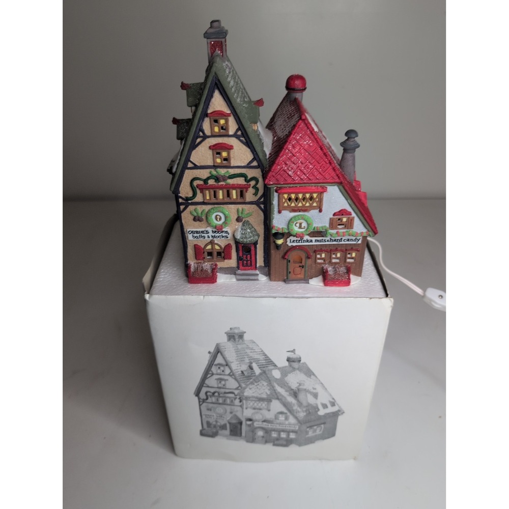 Dept 56 Obbie's Books & Letrinka's Candy North Pole Series  #5624-3